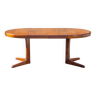 Table Baumann avec 2 rallonges, table ronde, table bois avec pied étoile, table à manger