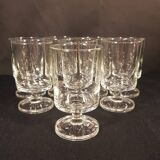 8 verres à pied Suède de chez Luminarc