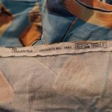 rare vintage bedspread from the 60s-70s France textile Bassora exclusive