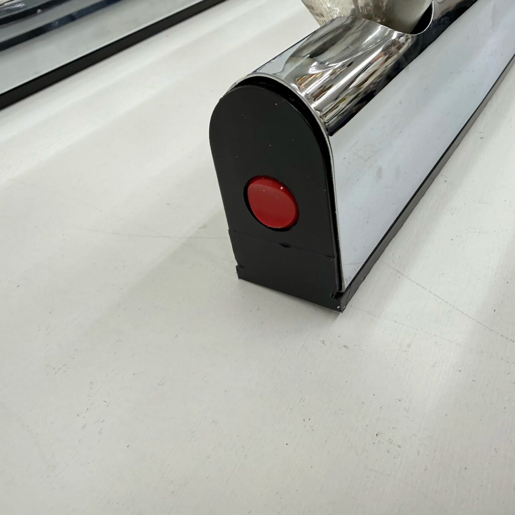 Set of 2 Targetti Sankey chrome wall lamps, 1970s