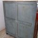 Rare Small Antique Wardrobe In Walnut And Marble Top, Italy 19th Century