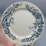 Lot 9 plate plates hb & cie earth of iron - sevigne 23 cm