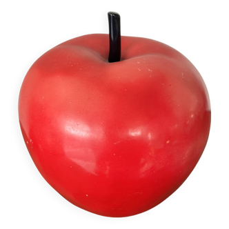 Decorative red apple