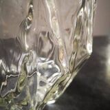 Geometric glass pendant light