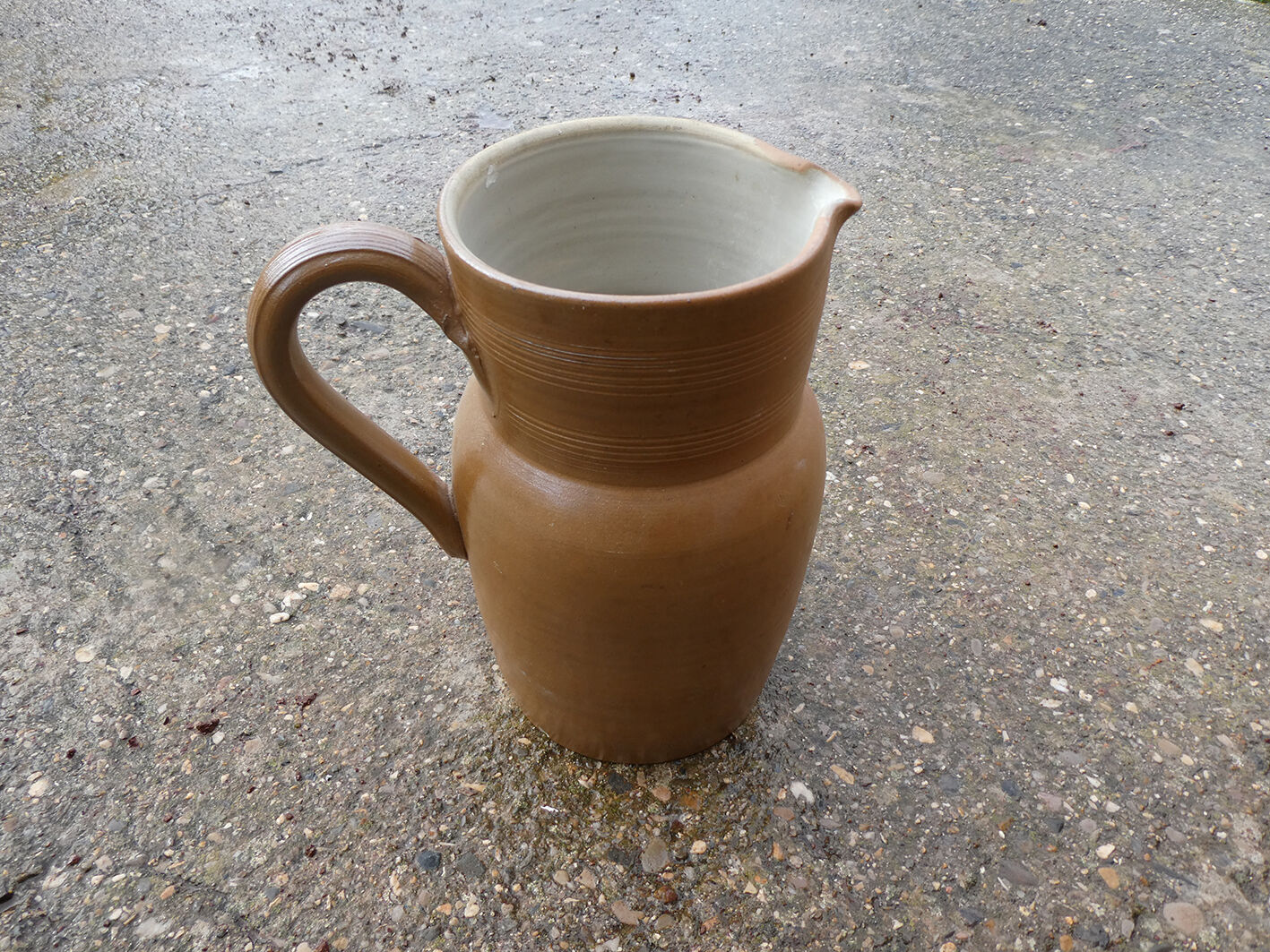 Vintage Berry sandstone pitcher
