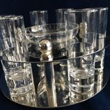 Vintage caviar and vodka service