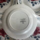 Set of 5 dessert plates earthenware Digoin Sarreguemines Janine