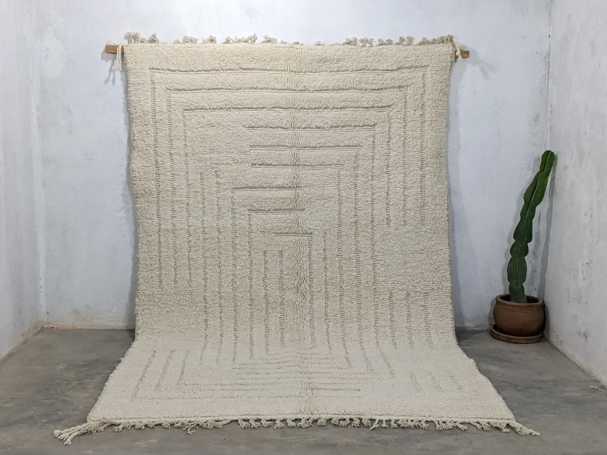 Large Beni Ouarain rug, 295 x 195 cm, G-211