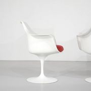 Set of "Tulip" model armchairs by Eero Saarinen for Knoll, USA