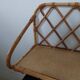 Rattan wall shelf