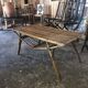 Table basse en rotin
