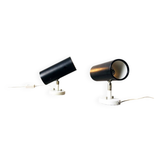 Set of two spotlights, Denmark, 1960s