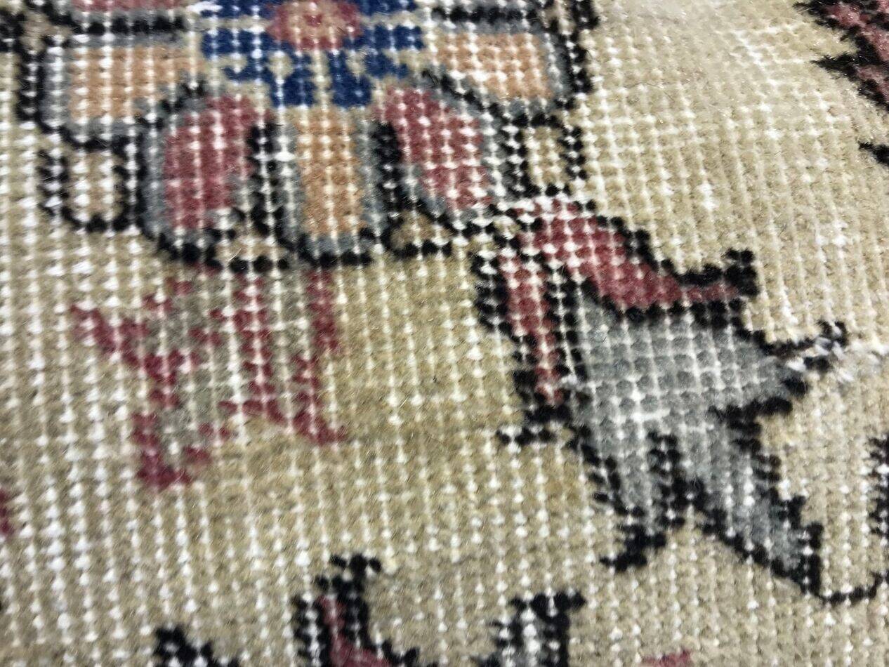 Housse de coussin lombaire en tapis décoloré 40x60 cm