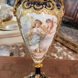 Vase Sèvres bronze frame nineteenth