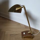 Lampe Jumo art déco, streamline, modèle bois et or