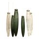 Contemporary Luxury Italian Green "Swords" Murano Glass Little Cascade by S