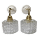 Scandinavian glass wall lights