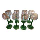 White wine glasses from the 70s