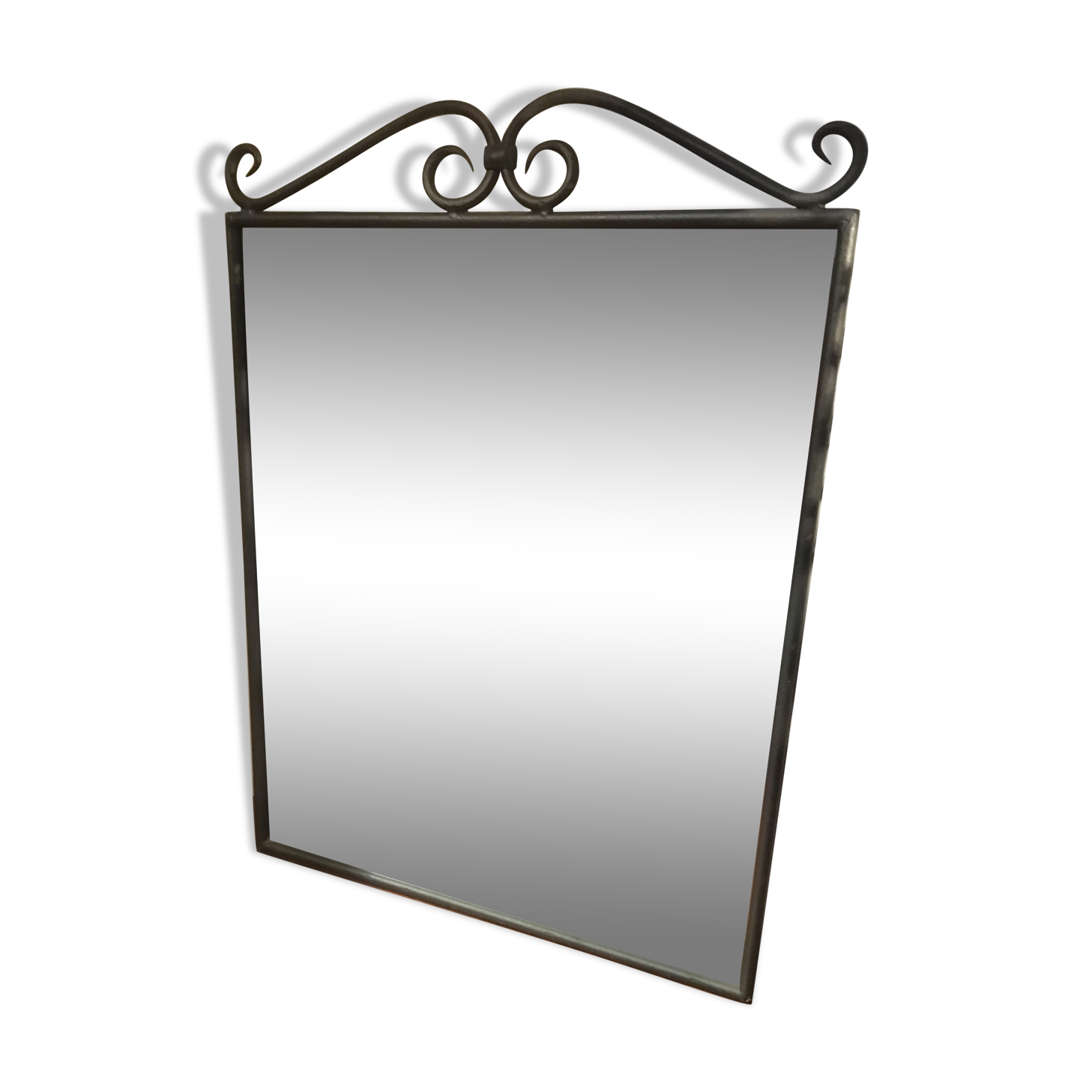 Wrought iron mirror 71x50cm