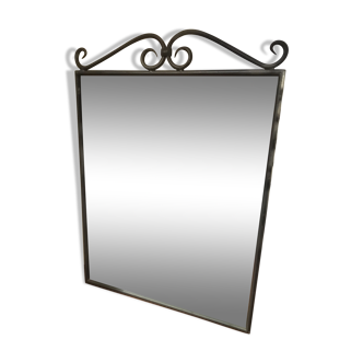 Wrought iron mirror 71x50cm
