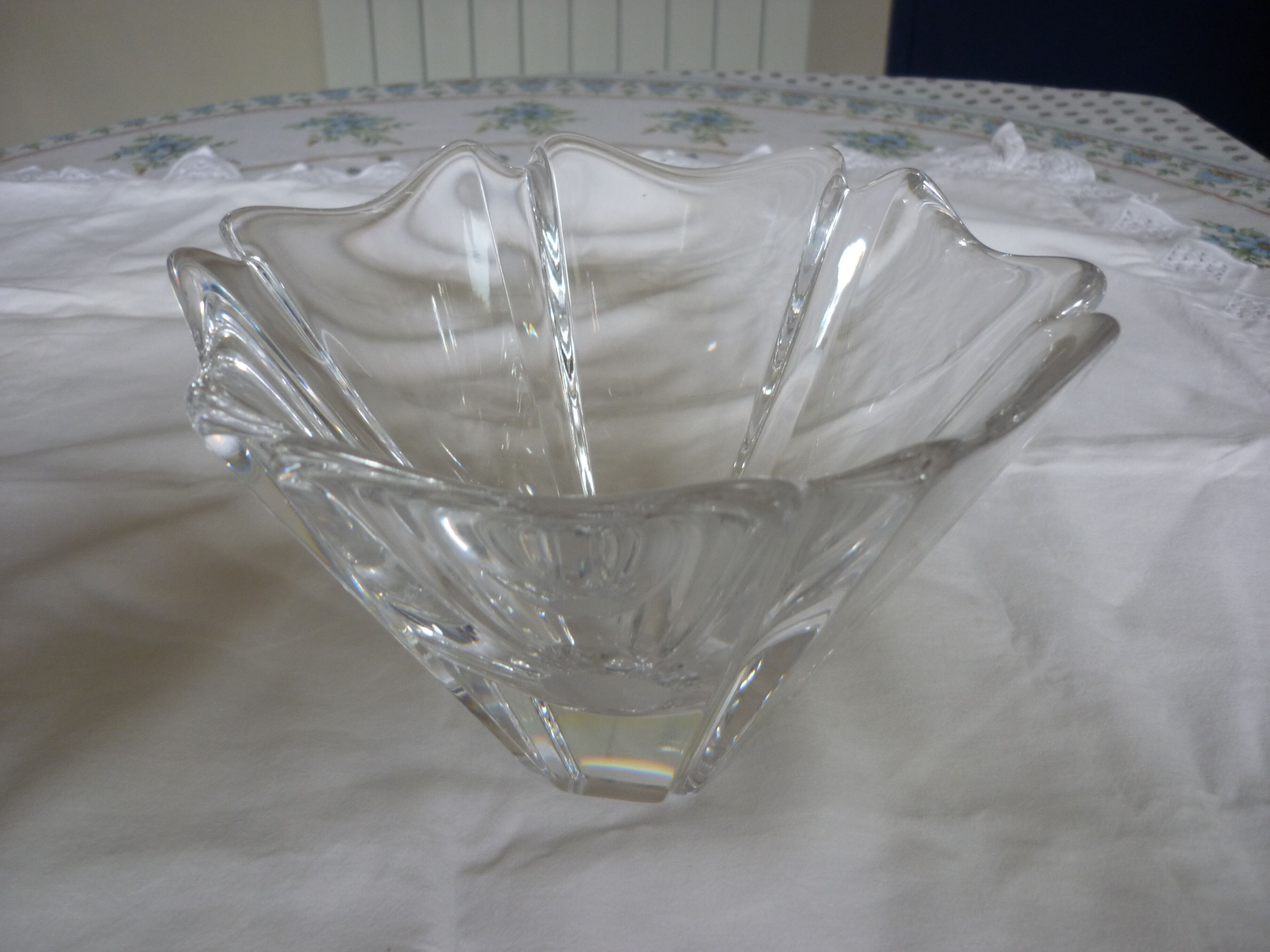 Empty pocket in orrefors sweden crystal