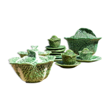 Cabbage set in slurry