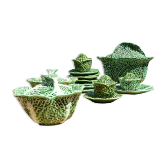 Cabbage set in slurry