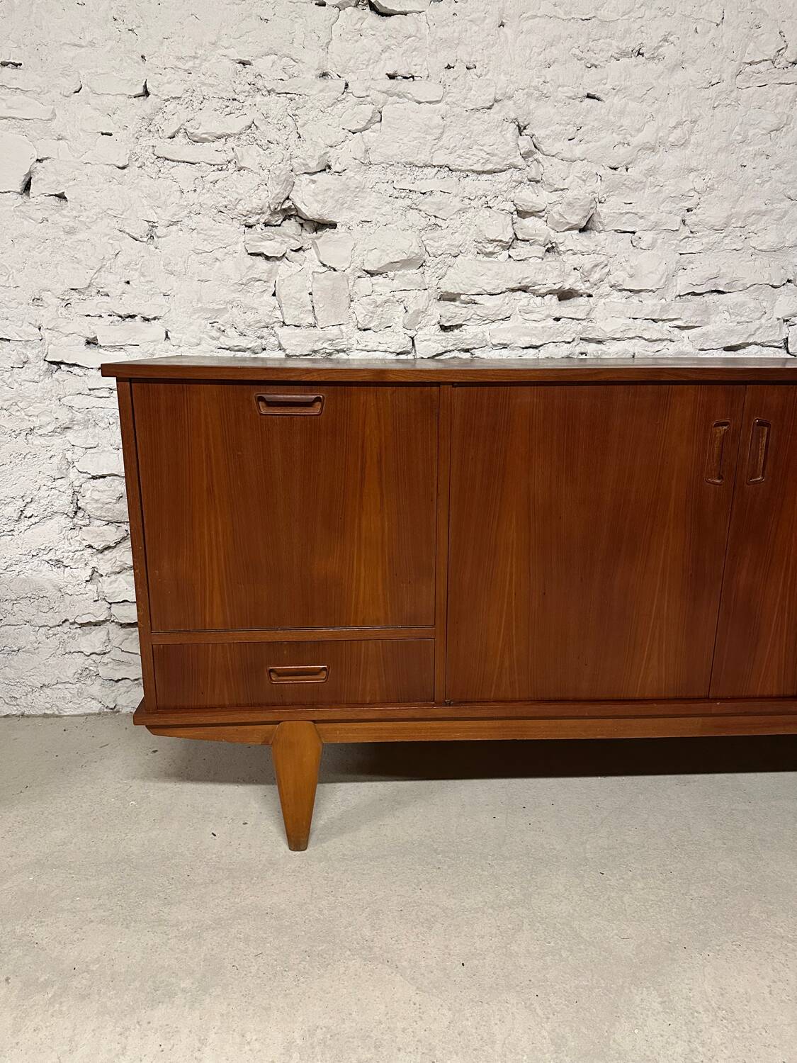 Vintage Scandinavian teak sideboard