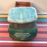Ancien jouet camion benne bois jeu vintage