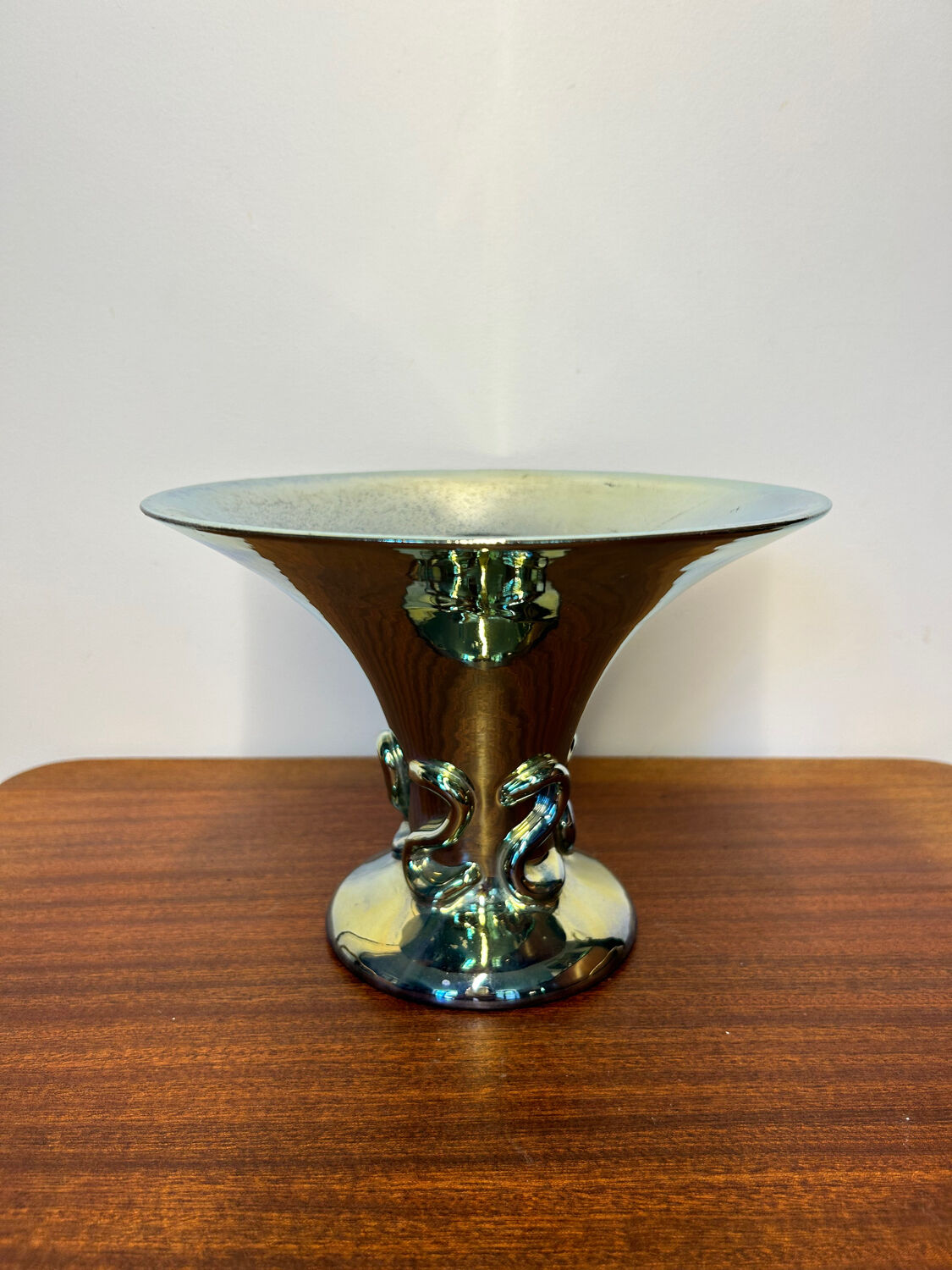 Rambervillers flamed sandstone bowl from the 60s