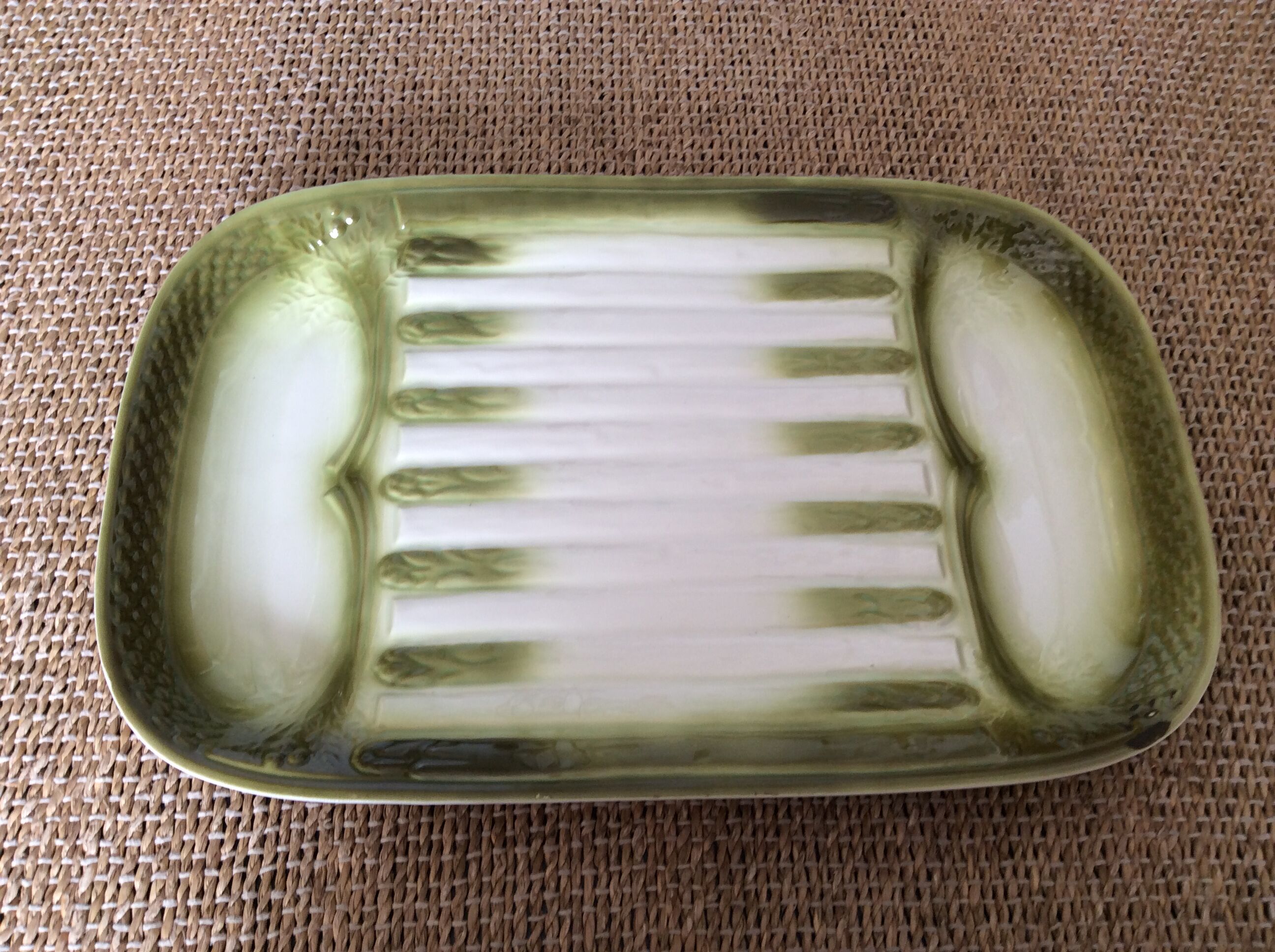 Asparagus dish in slurry