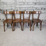 Lot de 4 chaises bistrot