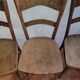 4 antique bistro chairs