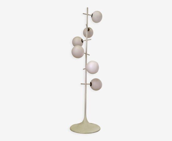 Lampadaire moderniste par Max Bill pour Temde, Suisse 1960s