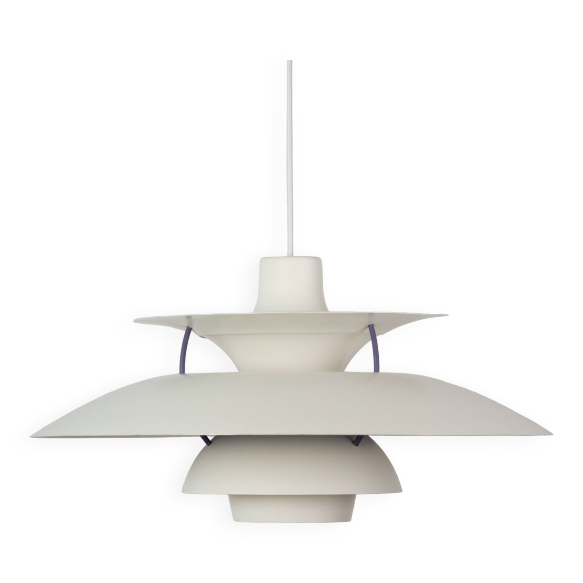 Danish vintage pendant lamp PH 5 by Poul Henningsen, Louis Poulsen, 1958
