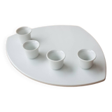 Designer painter's palette candle holder