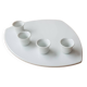 Designer painter's palette candle holder