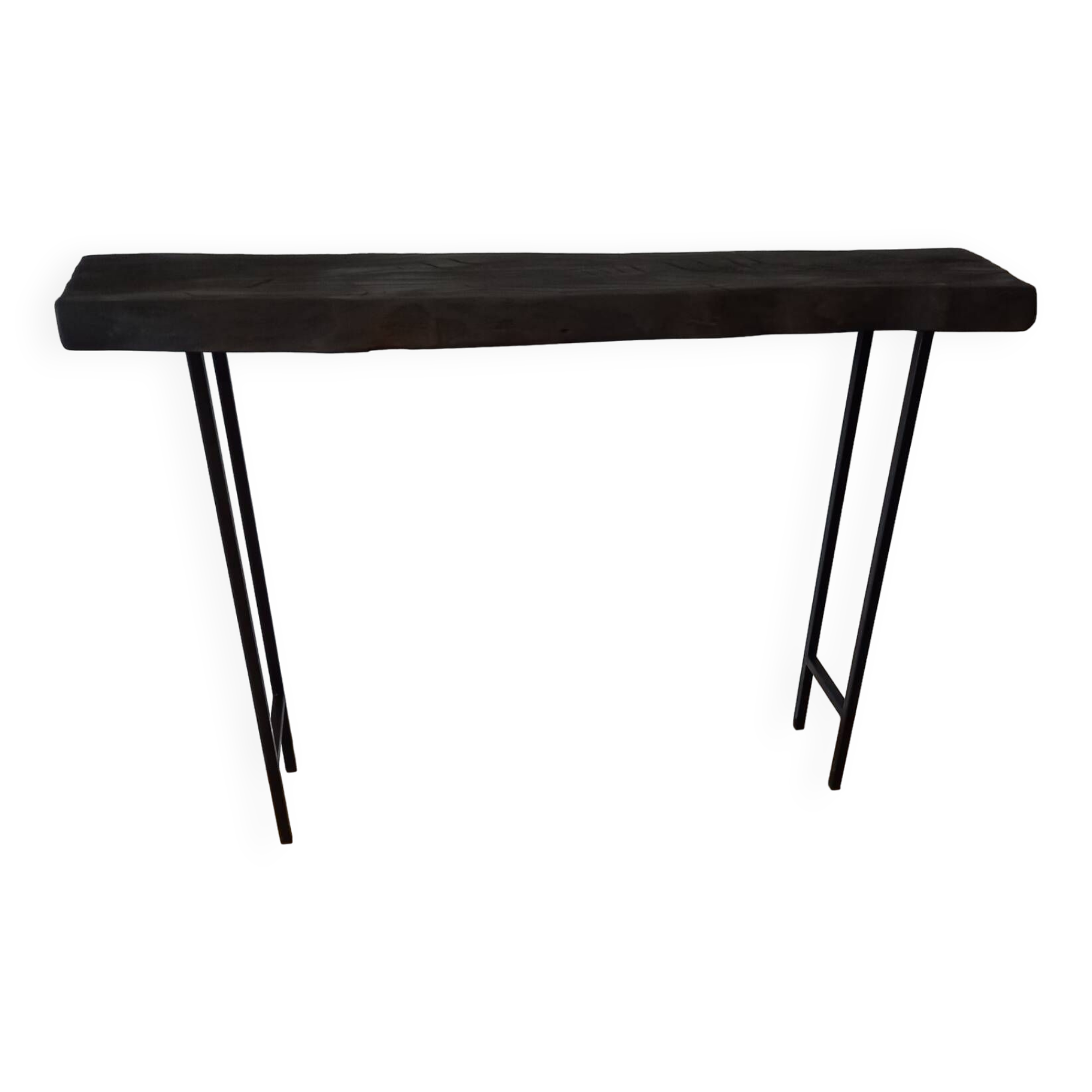 Solid wood console