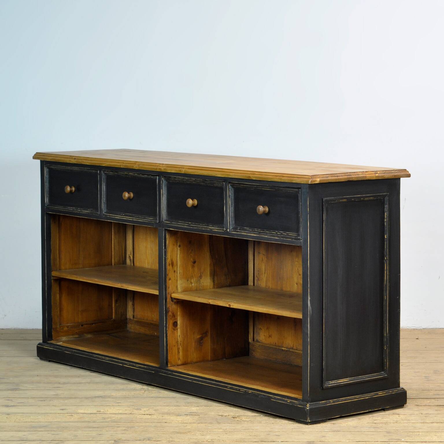 Large pine shopcounter, 1930’s