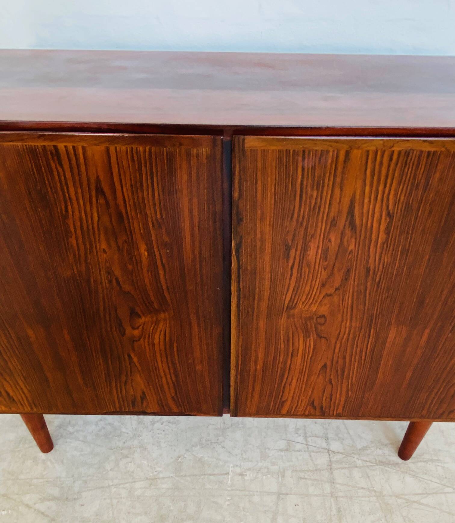 Vintage retro Danish mid-century rosewood sideboard by Gunni Omann, 1960s