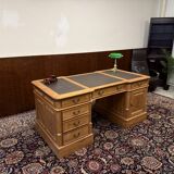 Classic English Teak Wood Desk