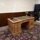 Classic English Teak Wood Desk