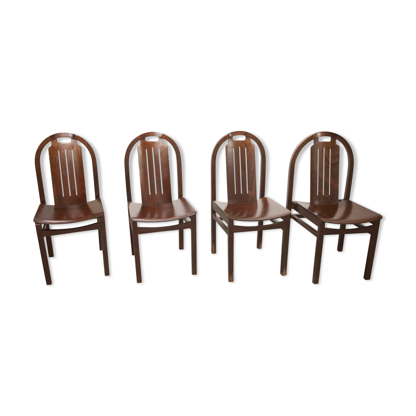 Lot of 4 chairs Baumann model "Argos"