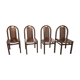 Lot of 4 chairs Baumann model "Argos"