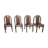 Lot of 4 chairs Baumann model "Argos"