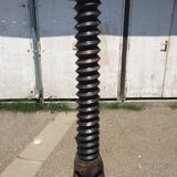 Column saddler XXL old solid wood press screw - 180 cm
