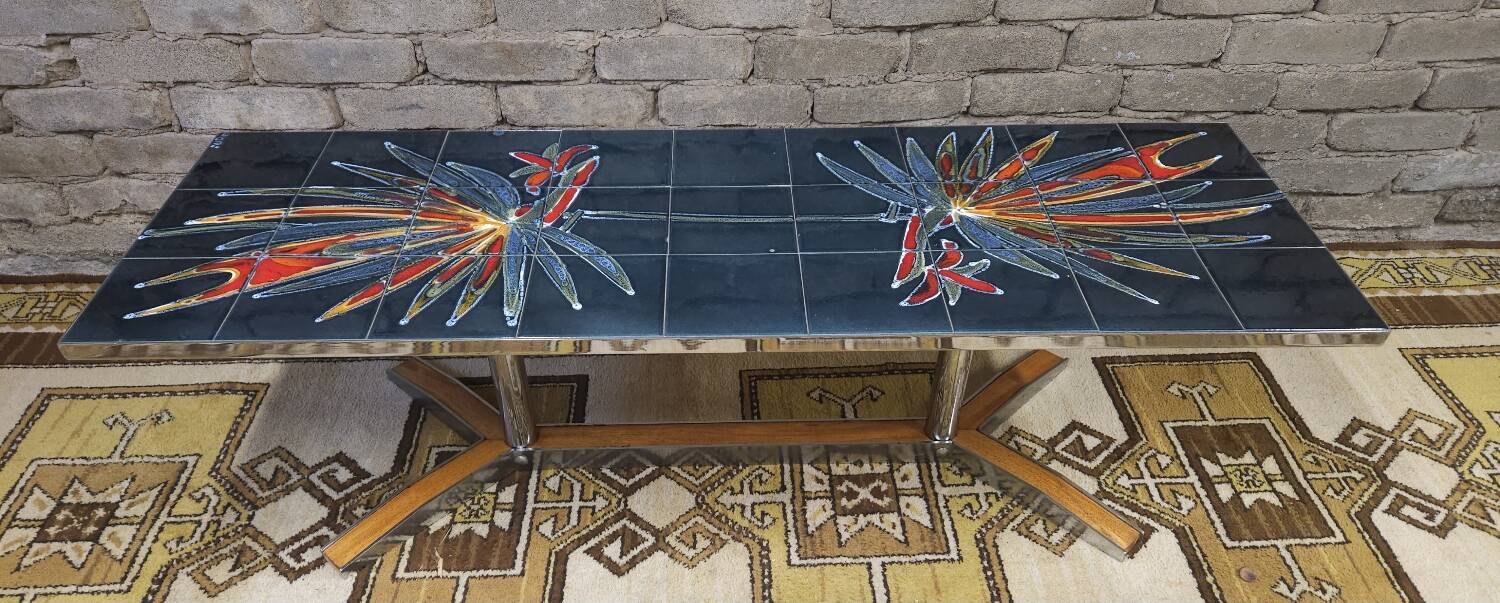 ADRI ceramic coffee table 1970