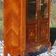 Louis XV library in rosewood marquetry
