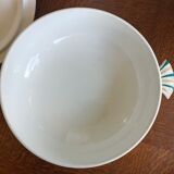 Old vegetable tree in iron earth by Saint-Amand