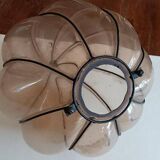 Lampe en verre soufflé de Murano du début des années 1900